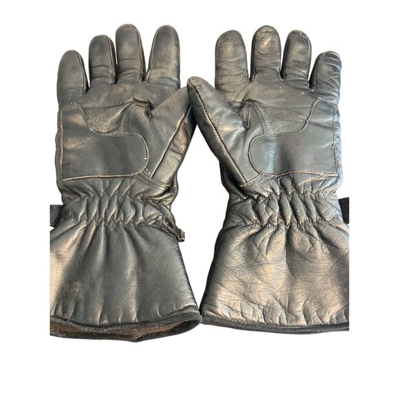 LaTrek Motorcycle Gloves Kevlar Thinsulate Black Leather Rainguard Sz XXL READ - Picture 6 of 9